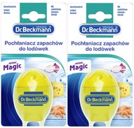 DR BECKMANN Pochłaniacz zapachów odświeżacz do lodówki 2x40 g