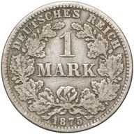 Niemcy, Wilhelm I, 1 marka 1875 E, st. 3-