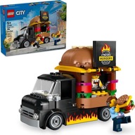 KLOCKI LEGO CITY 60404 CIĘŻARÓWKA Z BURGERAMI