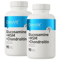 OstroVit Glukosamín + MSM + Chondroitín 90 tbl Komplex pre kĺby šľachy