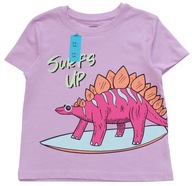 PRIMARK tričko dinosaurus lilac 104