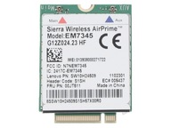SIERRA Wireless EM7345 MODEM pre Lenovo