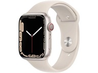 Smartwatch Apple Watch 7 GPS 45mm béžová
