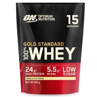 OPTIMUM NUTRITION GOLD STANDARD WHEY 450G WANILIA BIAŁKO HIGH PROTEIN