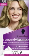 Schwarzkopf Perfect Mousse farba śr blond 800