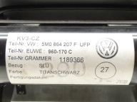 armrest central TUNELU MATERIALOWY SEAT ALHAMBRA II 7N 5M0864207F