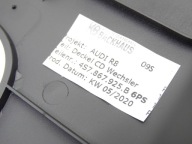 couverture couvre paroi arrière AUDI R8 4S SPYDER 16- EU 4S7867925B