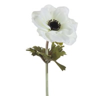 Piękny sztuczny kwiat dekoracyjny kremowy 53 cm