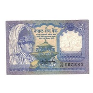 Banknot, Nepal, 1 Rupee, Undated (1991), KM:37, VF