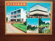MYSZKÓW widoki urząd Dom Handlowy 1999 r.