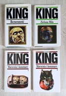 3x Stephen King Marzenia i koszmary Bezsenność Zielona Mila ŚWIAT KSIĄŻKI