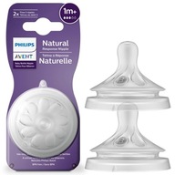 PHILIPS AVENT SMOCZEK DO BUTELKI NATURAL RESPONSE do karmienia 1+ 2pak