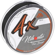 Плетінка ніхонто тонка чорна/0,16мм/150м