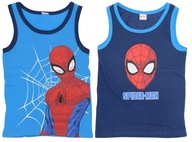 koszulka t-shirt SPIDERMAN podkoszulek chłopięcy dziecięcy 2-PAK 122/128