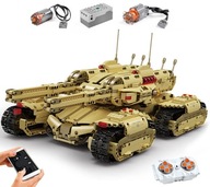 RC tank na diaľkové ovládanie Red Alert Mammoth Tank 20011 Mould King 3296el