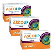 Ascolip Vitamín C 500mg 90 ks Ríbezľová sada
