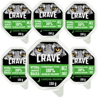 CRAVE PASZTET KARMA DLA PSA Z JAGNIĘCINĄ 6x150G