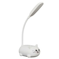LED LAMKPA do detskej izby Kitty biela USB