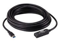 ATEN UE331C-AT-G kabel USB 10 m USB 3.2 Gen 1 (3.1 Gen 1) USB A USB C Czarn