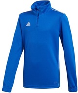 Bluza dla dzieci adidas Core 18 Training Top Junior niebieska CV4140 176cm