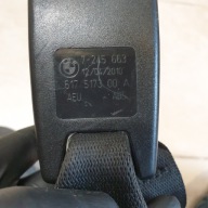 KLAMRA Fixation arbre ceintures sécurité de Sécurité Arrière PODWOJNA BMW 3 E90 1 E87 OE