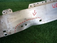 MERCEDES W253 253 GLC bumper support front front