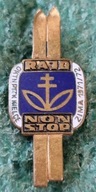 ODZNAKA OKTN PTTK KIELCE ZIMA 71/72 RAJD NON STOP - GÓRY NARTY