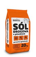 Biovita SÓL DROGOWA z piaskiem mieszanka solno-piaskowa 20kg