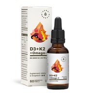 Aura Herbals Vitamín D3 + K2 + Omega-3 30 ml