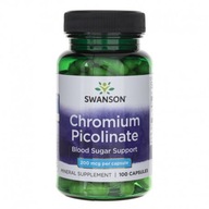 SWANSON CHROM PIKOLINIAN 200 MCG 100K CHROMIUM