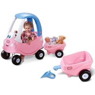 Little Tikes Princess Cozy Coupe Trailer Przyczepka 621451 Różowa