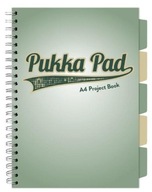 Kolotoč Pukka Pad A4 Project Book Sage zelený