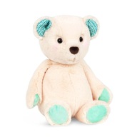 B.toys HappyHues - plyšový medvedík - Marshmallow-Cuddles