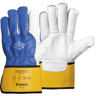 Pracovné ochranné rukavice ZATEPLENÁ presná veľ.11 Tundra Blue