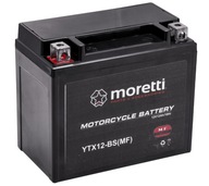 Akumulátor Moretti MTX12-BS + SKRUTKY DO AKUMULÁTORA