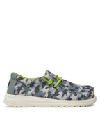 Hey Dude Poltopánky Wally Youth Camodino 40043-425 Blue