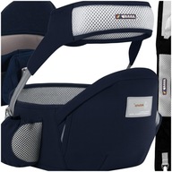 NOSIČ NA BOKY PRE DIEŤA, BAVLNENÝ, ERGONOMICKÉ SEDADLO