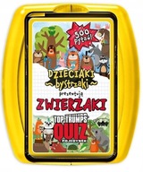 Quiz Zwierzaki Top Trumps 500 pytań pojedynek