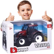 BBURAGO FARM VALTRA N174 RED DETSKÁ HRAČKA Hračkárske autíčko