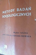 Metody Badań Socjologicznych - Stefan Nowak