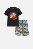 Chlapčenské pyžamo 128/134 Farebné pyžamo s pizzou Coccodrillo WC4