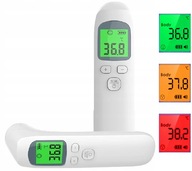 TERMOMETR BEZDOTYKOWY NA PODCZERWIEŃ LCD ELEKTRONICZNY DOKŁADNY 1s