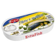 Evrafish filety z makreli w oleju 170 g