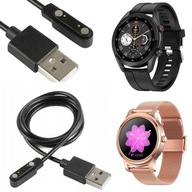 NABÍJAČKA USB KÁBEL SMARTWATCH K22 K27 L13 a ĎALŠIE