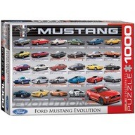 Puzzle Ford Mustang Evolution 1000 dielikov.