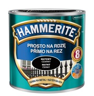 HAMMERITE Farba na hrdzu 2,5L ČIERNA MATNÁ