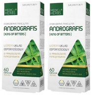 Medica Herbs ANDROGRAPHIS 400mg Odporność Ekstrakt Krążenie krwi 120kaps.