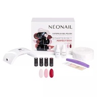 NEONAIL Zestaw do hybryd PERFECT BASE STARTER SET z lampą UV/LED