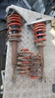 AUDI A4 B6 shock absorbers front springs rear part TUNING h&r SPORT red