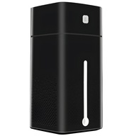 PÁRÁSÍTÓ AROMA DIFFÚZOR AROMATERÁPIA LED LÁMPA FEKETE